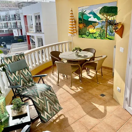 아파트 Relax And Enjoy With A View Of El Teide And Sea